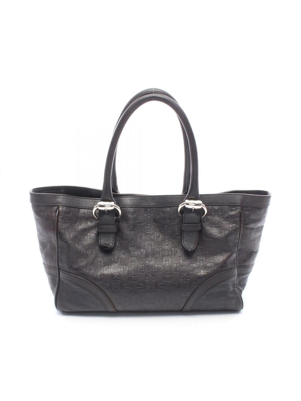 Gucci Horsebit Hand Tote Bag Leather #367486G51B